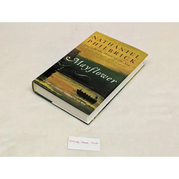 📚❤️ Mayflower SIGNED Nathaniel Philbrick 1st Edition 1st Printing HC ❤️📚 - Picture 7 of 10